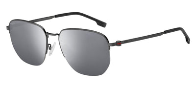 HUGO BOSS SUNGLASSES 2023 MATTE DARK RUTHENIUM