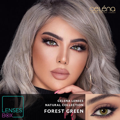 CELENA CONT LENS FOREST GREEN
