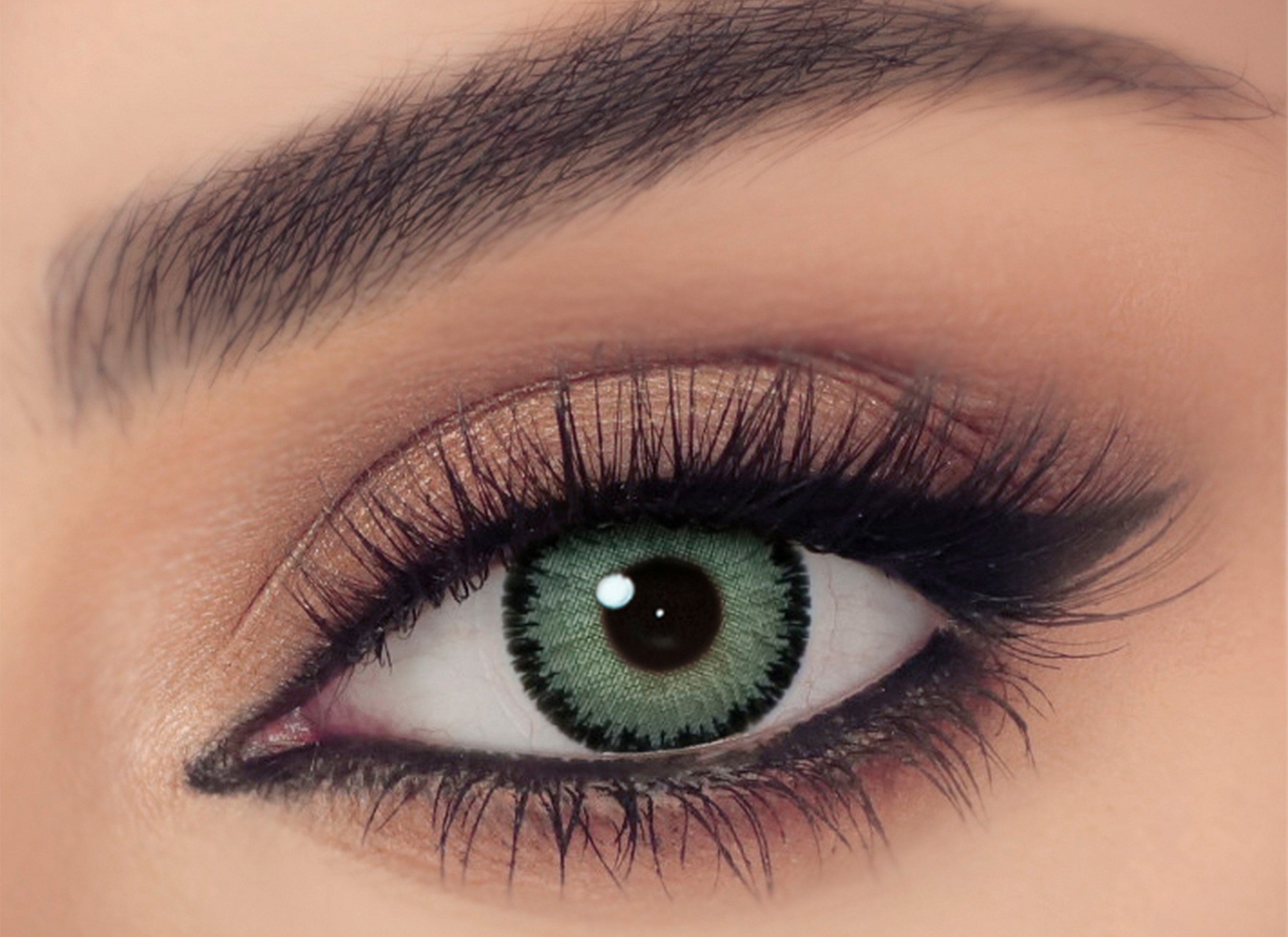 عدسات لاصقه ماركه سيلينا لون اخضر براق