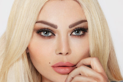 سيلينا عدسات لاصقة ازرق غامق يوميه