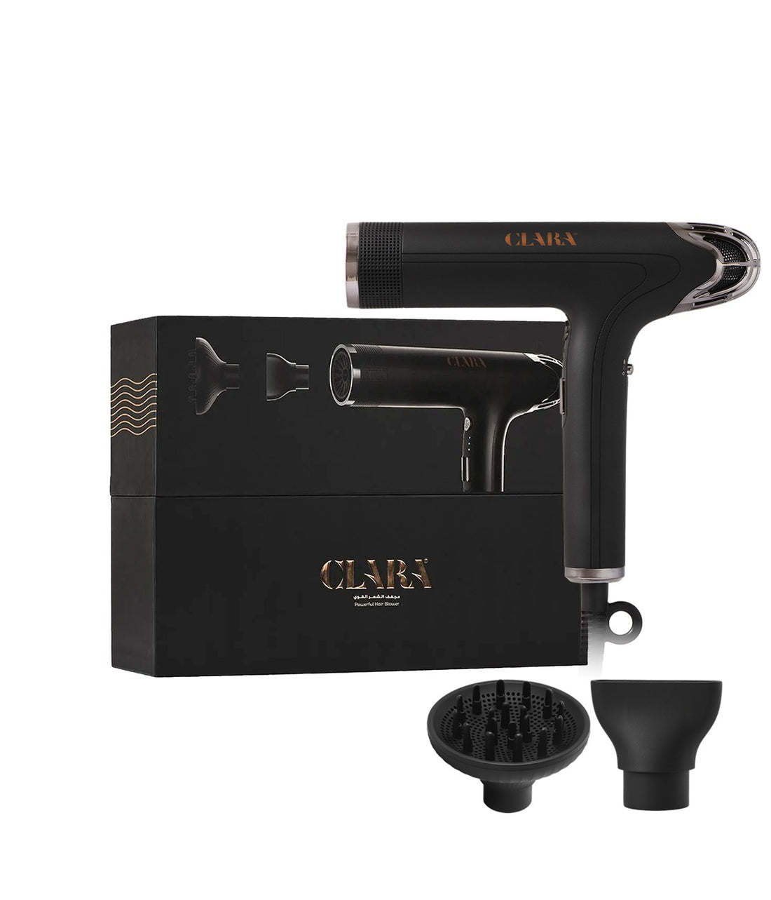 مجفف الشعر القوي من كلارا