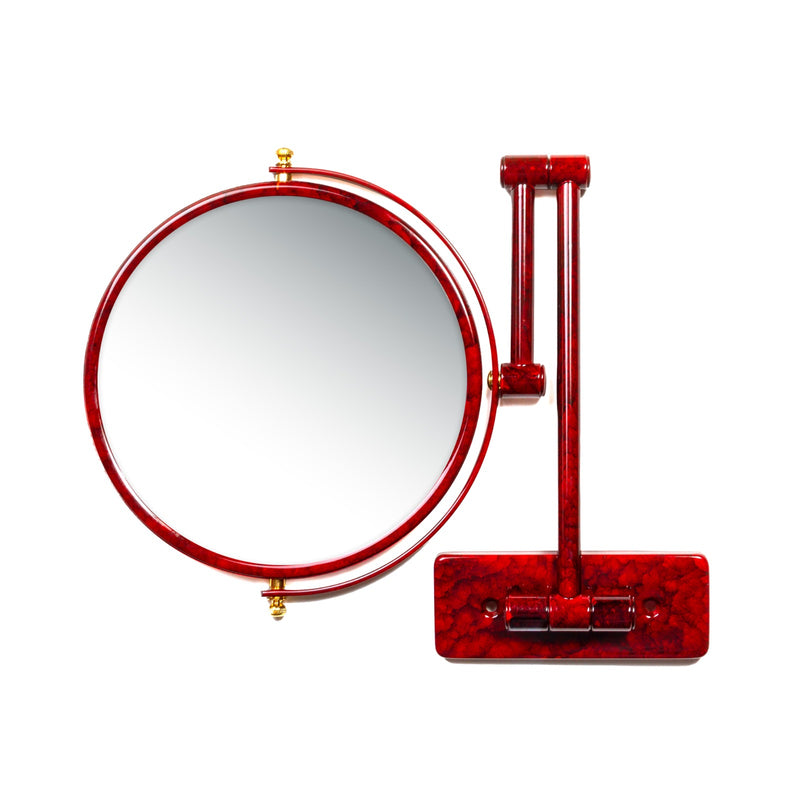 DOUBLE-SIDED ACRYLIC WALL MIRROR RED
