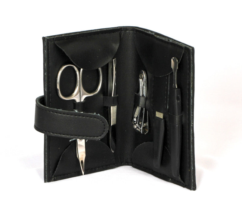 JANEKE MANICURE SET BLACK 5 PCS