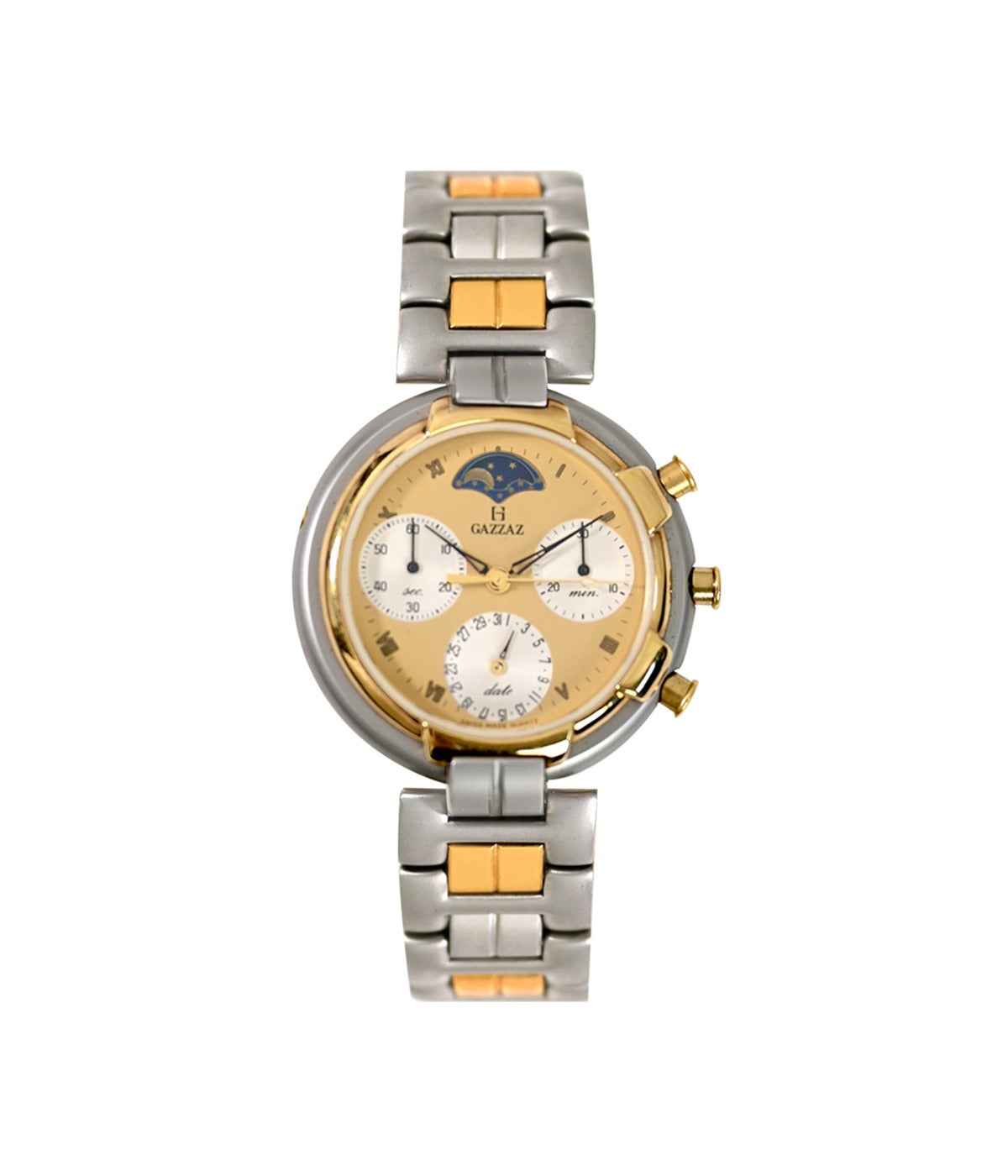 SWISS GENTS QUARTZ WATCH STEEL