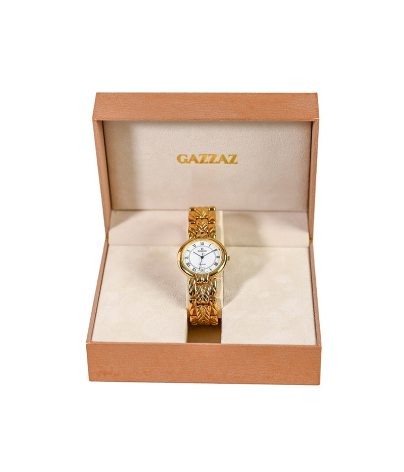 SWISS UNISEX QZ WATCHE ALL GOLD PLATED