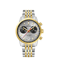 ساعه ديلما سويسري رجالي ستيل كرونوقراف