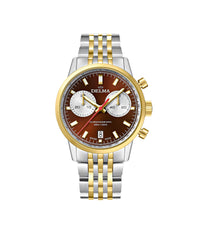 ساعه ديلما سويسري رجالي ستيل كرونوقراف