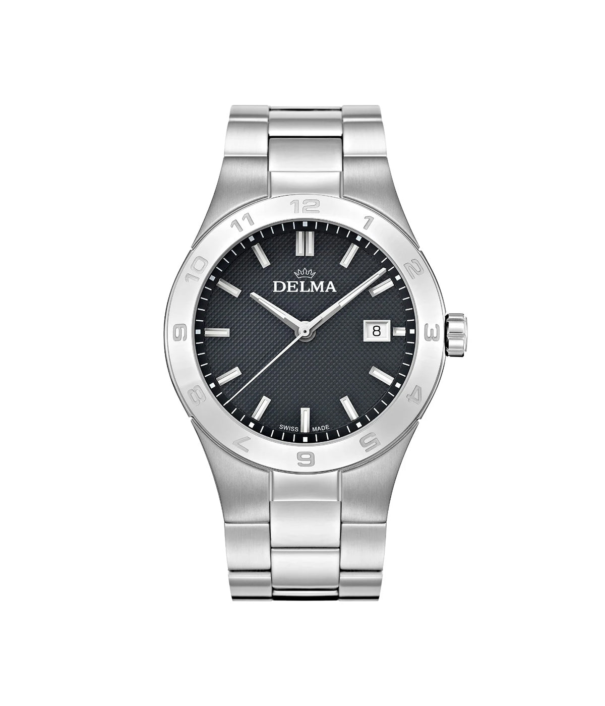 ساعة ديلما سويسري رجالي ستيل