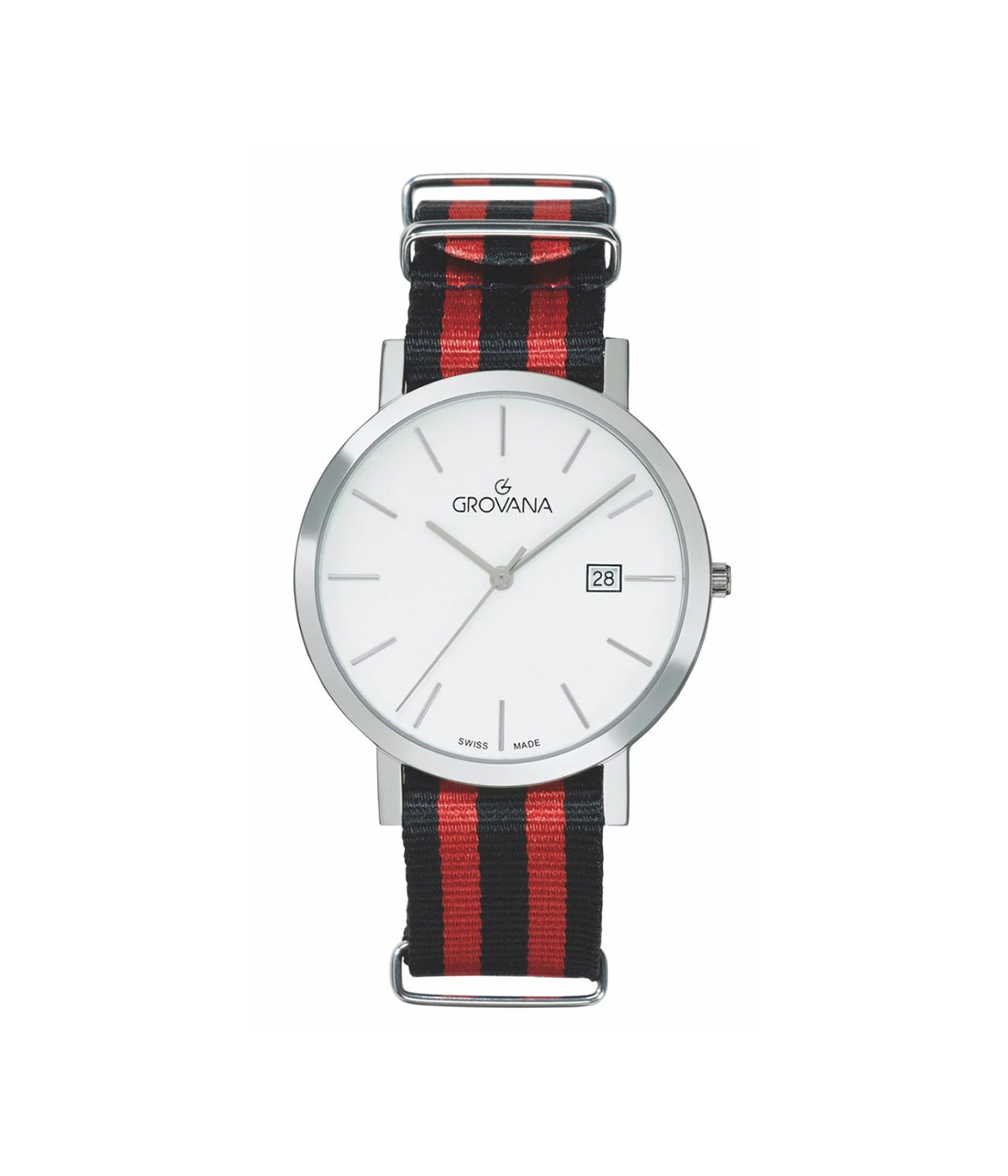 SWISS MADE MAN WATCH STEEL