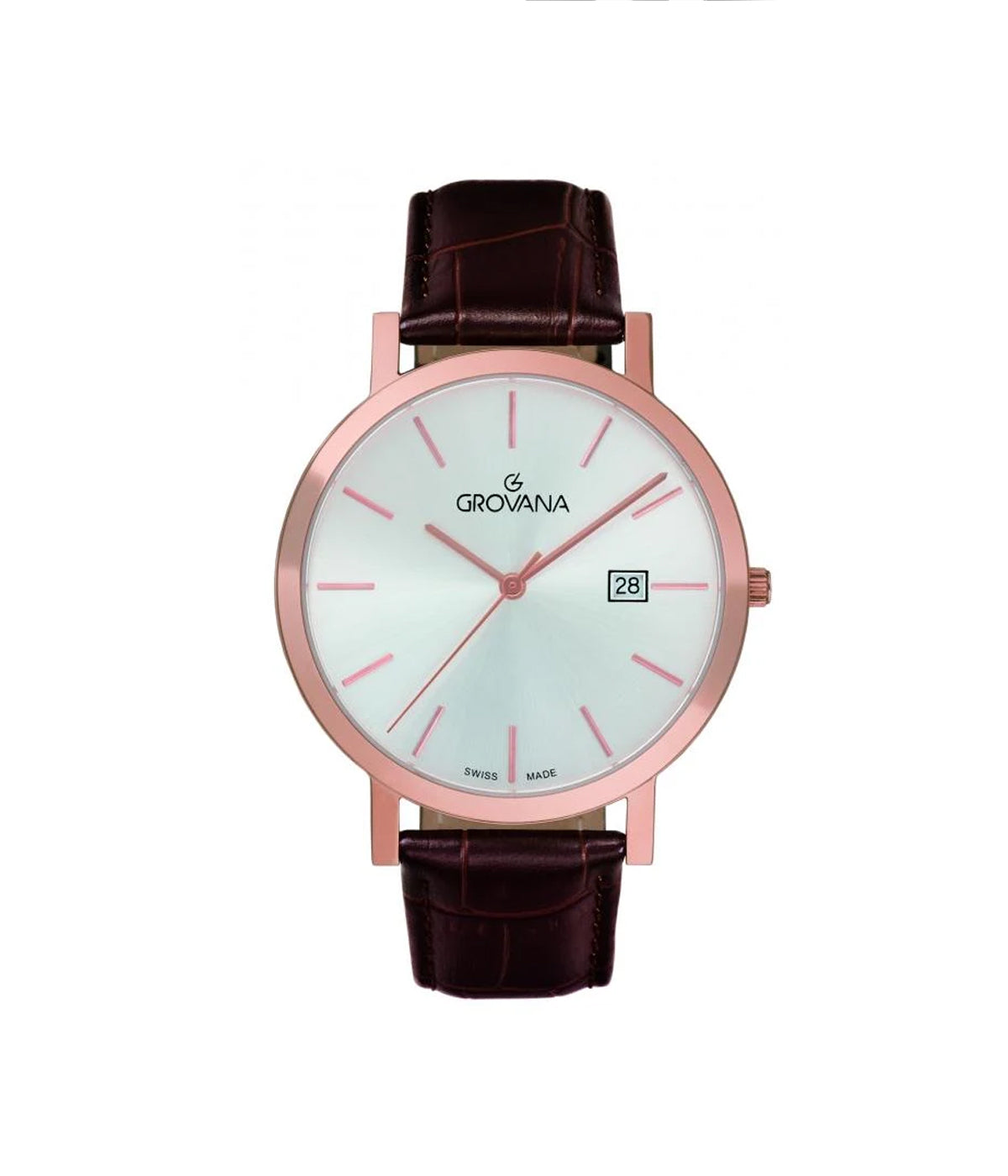 SWISS MADE MAN WATCH STEEL