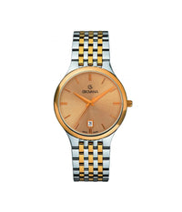 SWISS MADE MAN WATCH STEEL BICOLOR