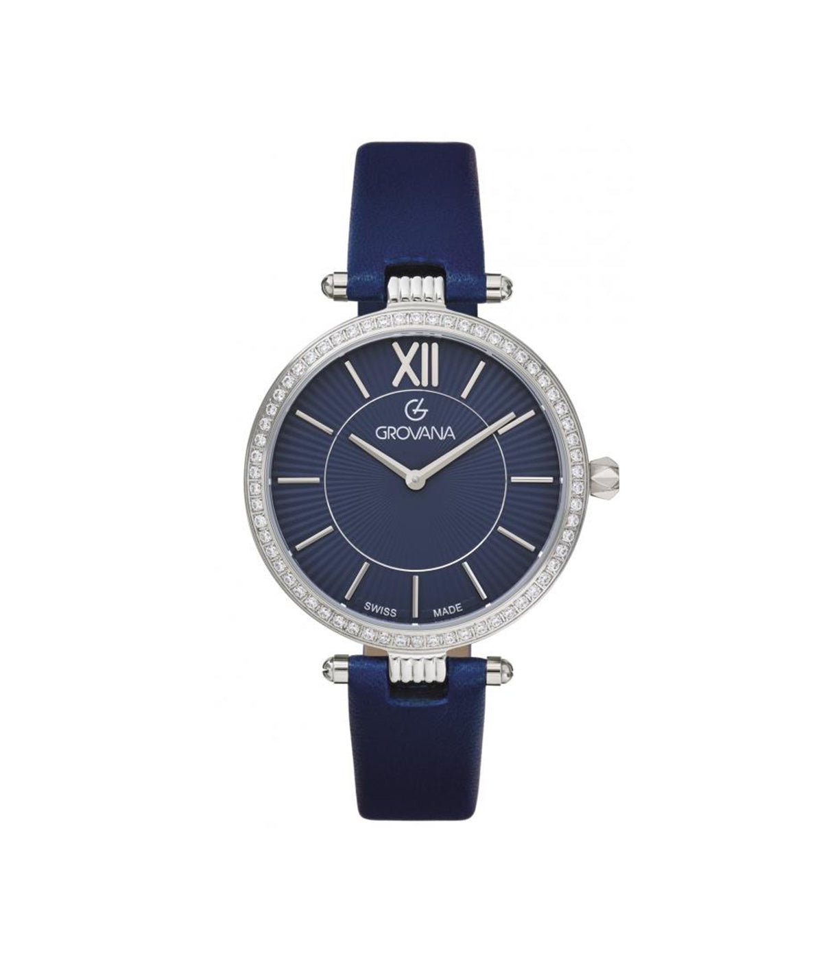 SWISS MADE WOMAN WATCH STEEL ZIRCONIAS