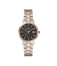 SWISS MADE WOMAN WATCH STEEL BICOLOR