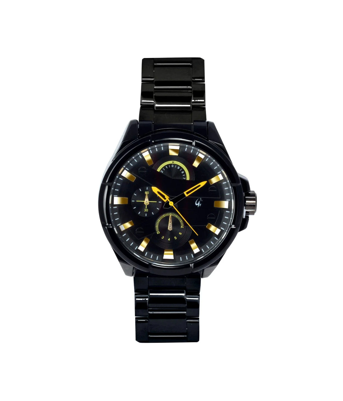 GG WATCH BLACK CASE/BLACK DIAL JAPAN MOVEMENT WATER RESISTANT
