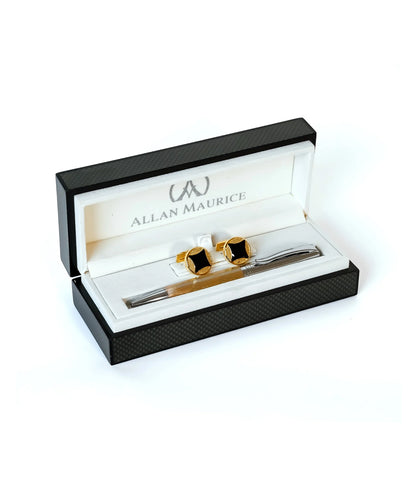 ALAIN MAURICE BP PEN SP&amp; GP+CUFFLINKS SET