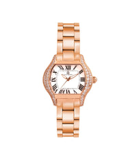 LADIES WATCH STEEL JAPAN QUARTZ MOVEMENT ALL GOLD