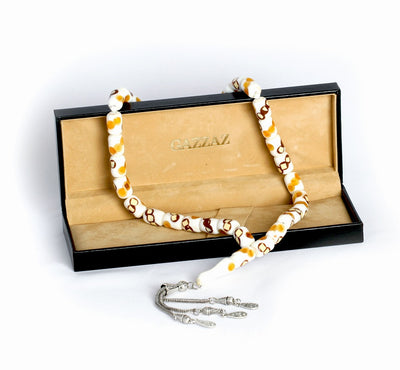 BAKELITE INLAID ROSARY