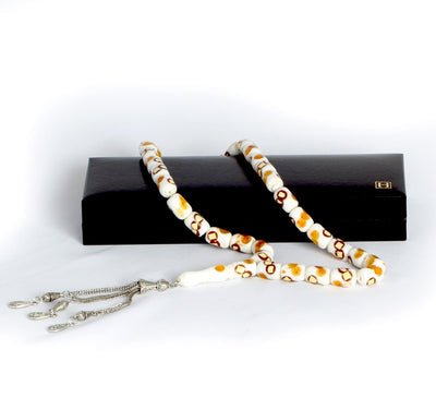 BAKELITE INLAID ROSARY