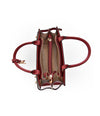 LEATHER LADIES BAG RED