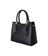 LEATHER LADIES BAG BLACK