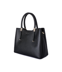 LEATHER LADIES BAG BLACK