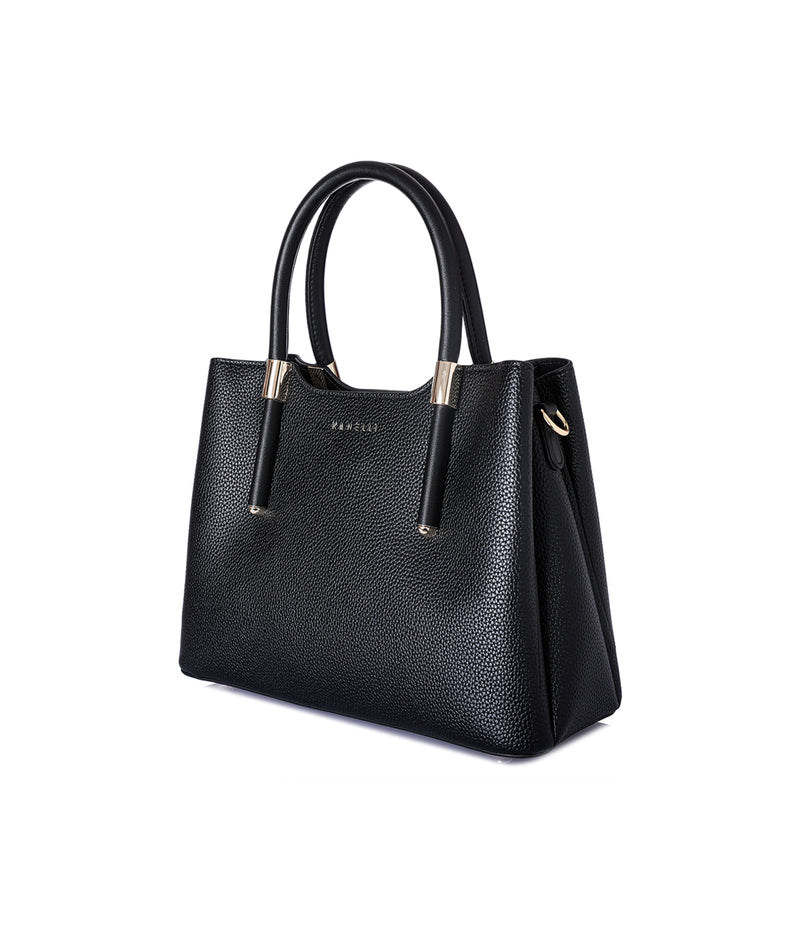 LEATHER LADIES BAG BLACK
