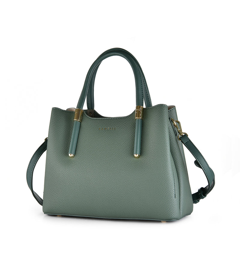LEATHER LADIES BAG GREEN