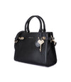 LEATHER LADIES BAG BLACK