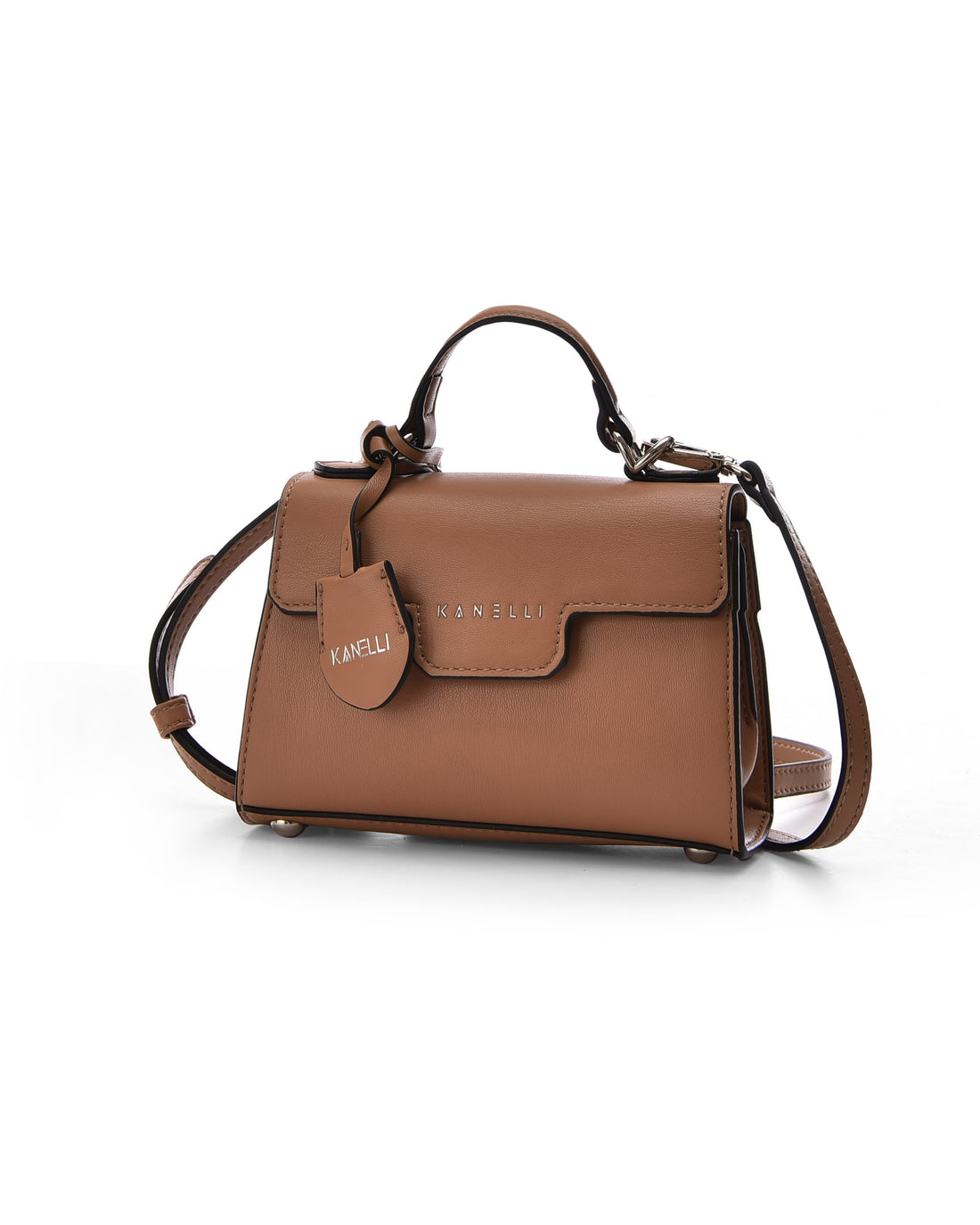 LADIES BAG L BROWN -1