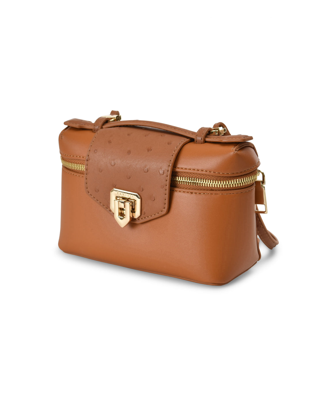 LADIES BAG BROWN-(S)