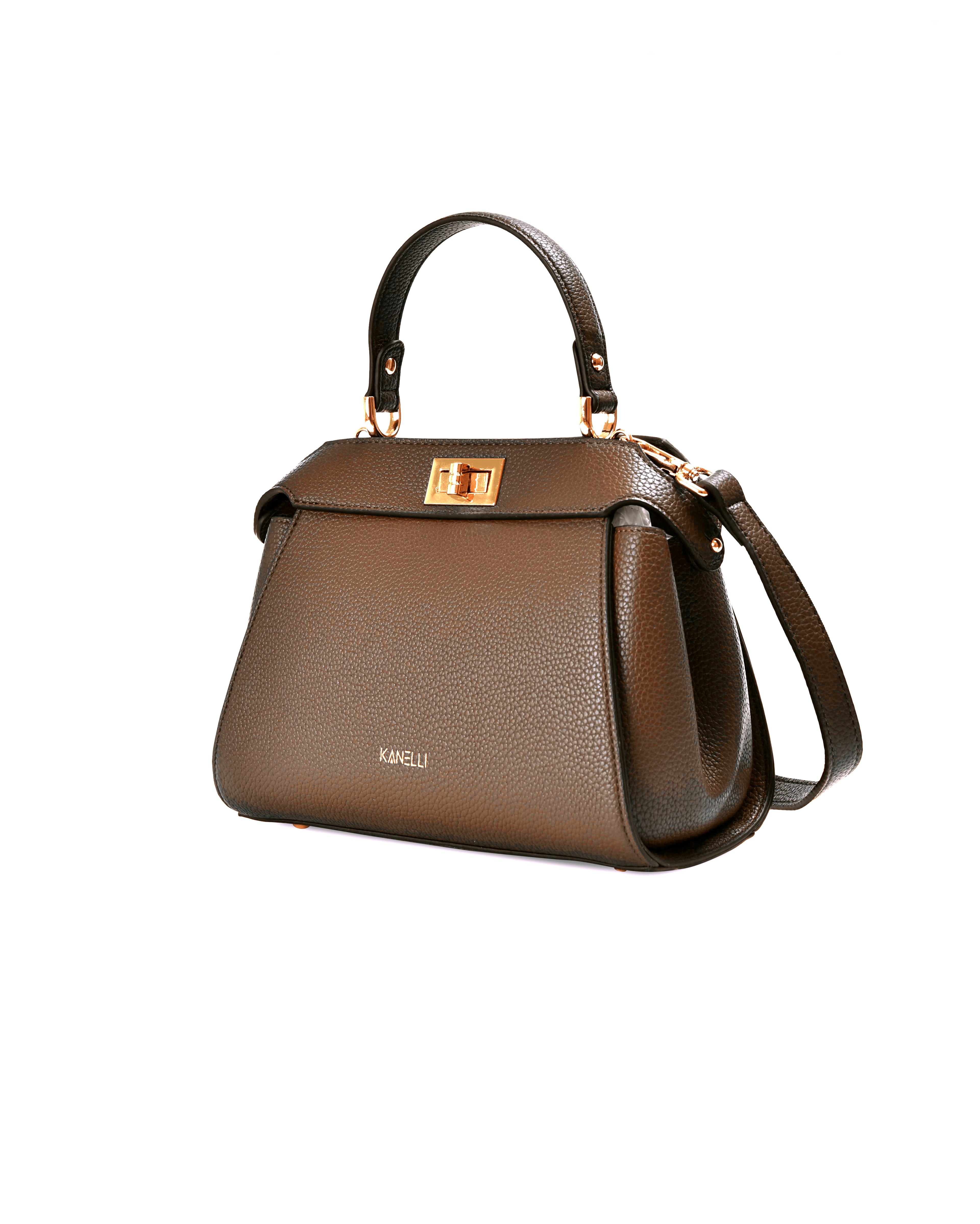 شنطه يد حريمي كنالى بنى