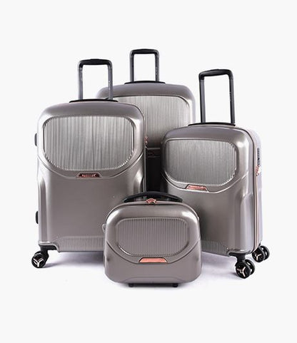 MAGELLAN 4 PIECE TRAVEL BAG SET - GREY