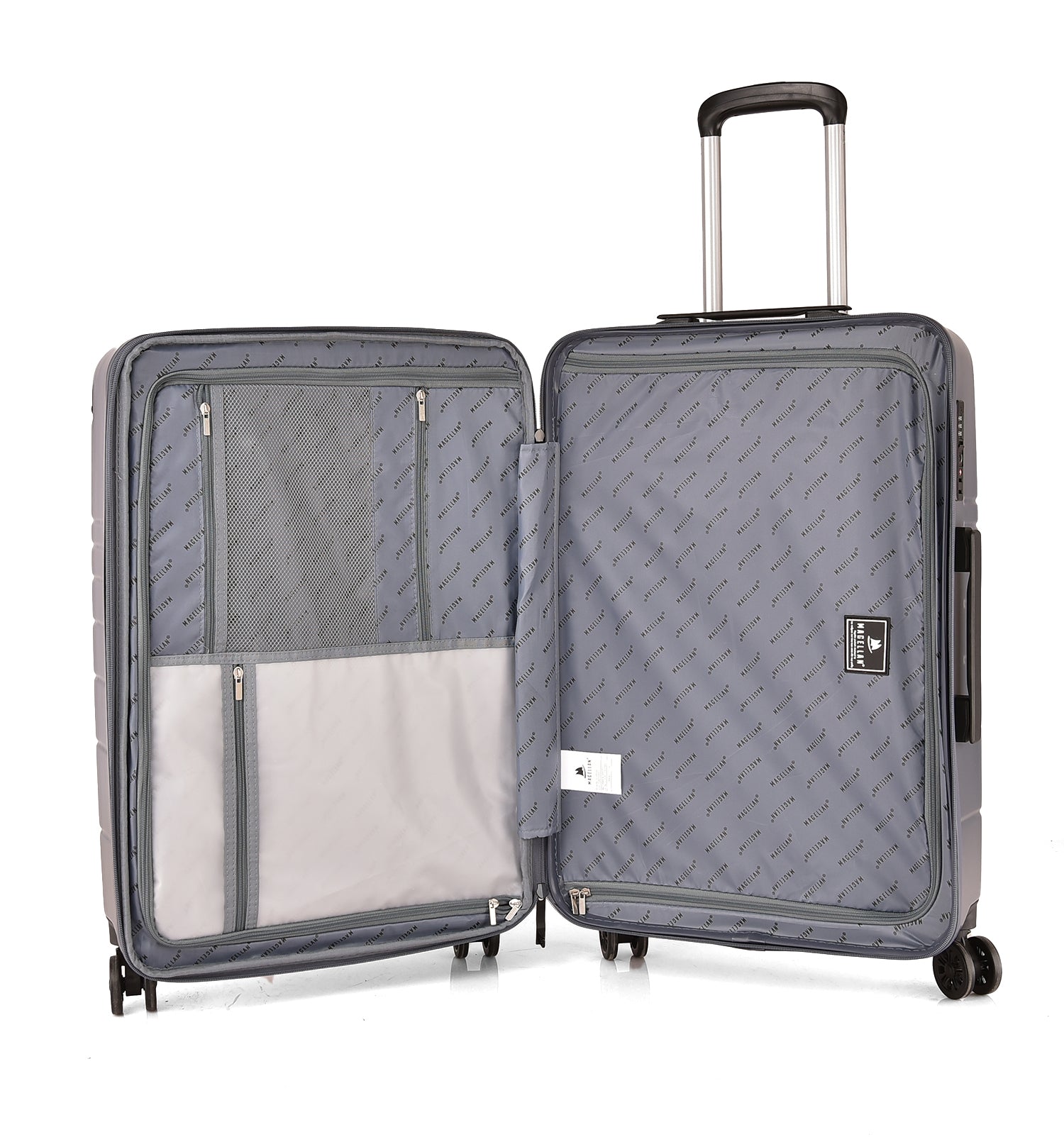 MAGELLAN LUGGAGE SET 3 PCS ABS+PC DEEP GREY