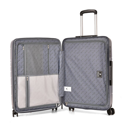 MAGELLAN LUGGAGE SET 3 PCS ABS+PC DEEP GREY