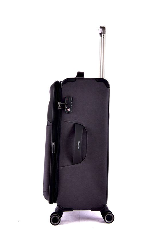 شنط سفر أسود 3 قطع ماركة ماجلان | خفيفة الوزن