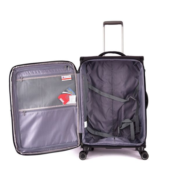 MAGELLAN LUGGAGE SOFT SET 3 PCS BLACK