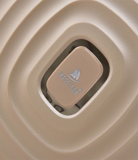 MAGELLAN LUGGAGE SET 3 PCS PP BEIGE