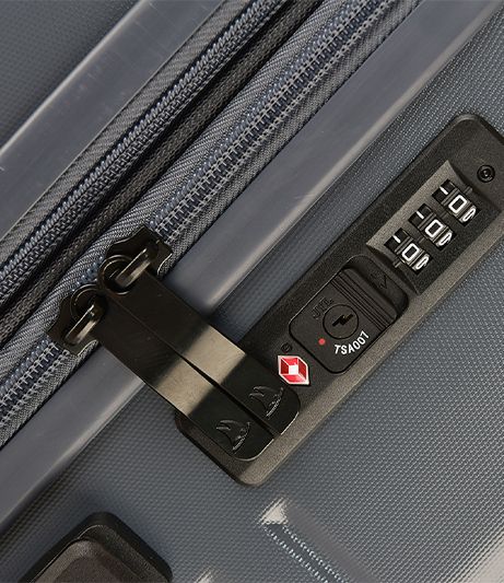 MAGELLAN LUGGAGE SET 3 ABS+PC SILVER