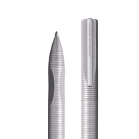 قلم بورش ديزاين فاخر جاف الامينوم لون فضي