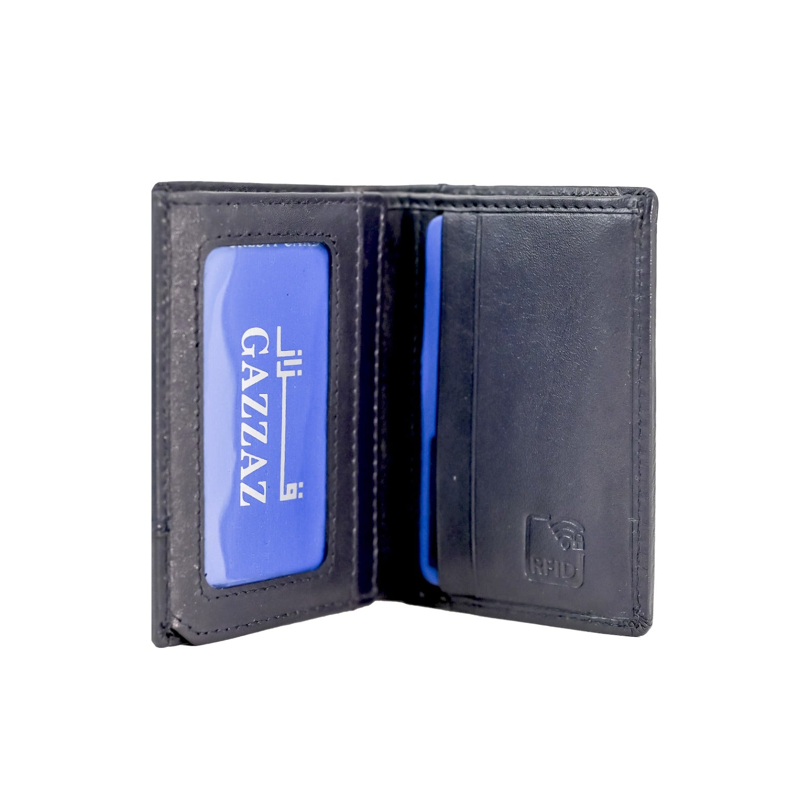 LEATHER WALLET BLUE