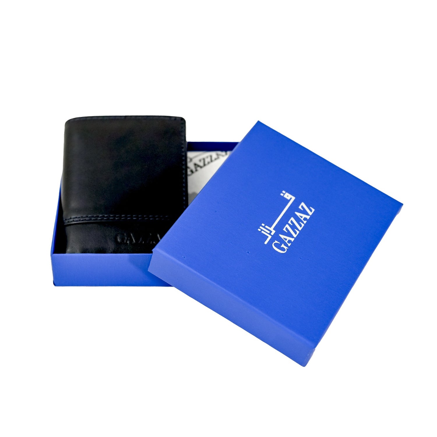 LEATHER WALLET BLUE