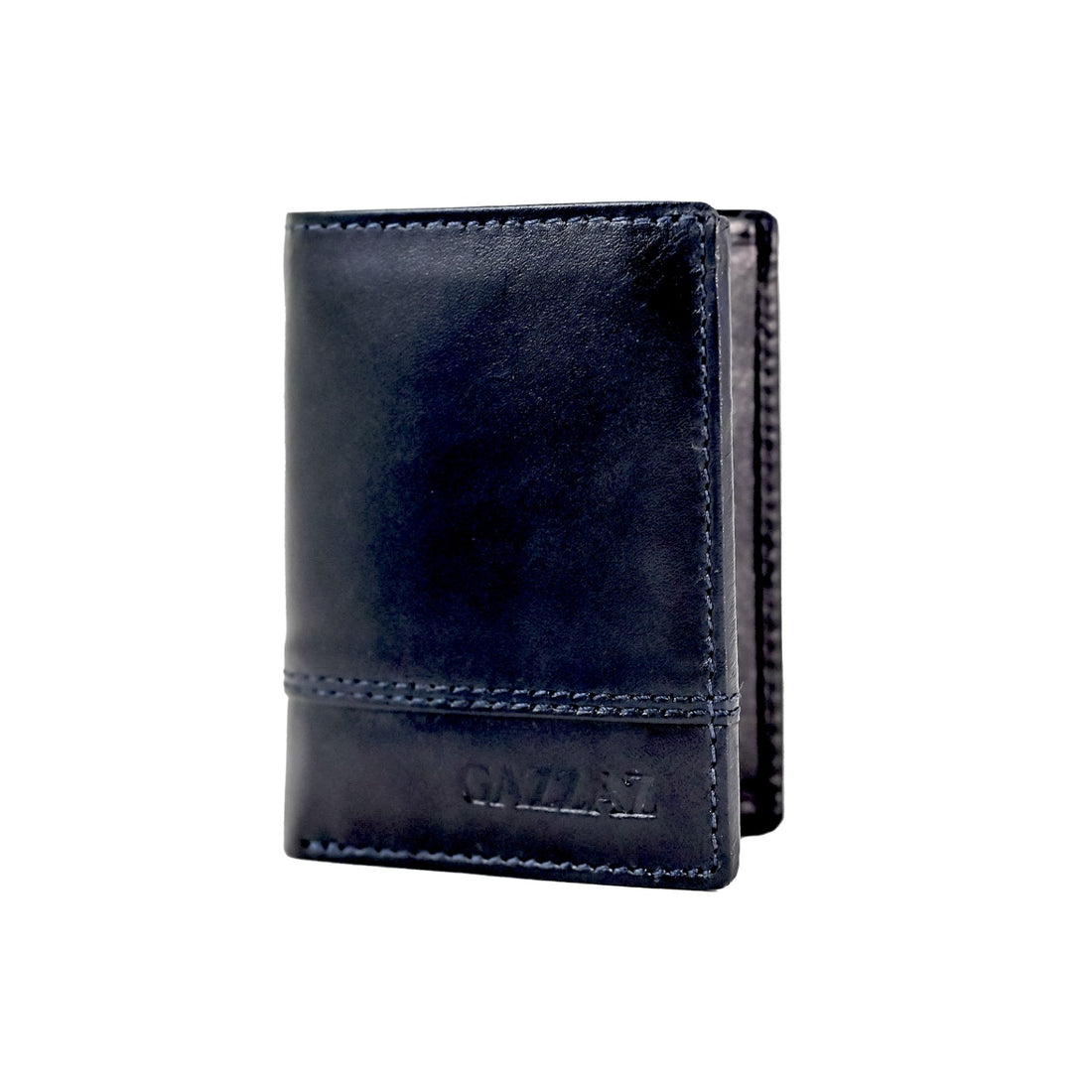 LEATHER WALLET BLUE