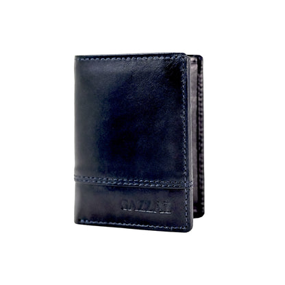 LEATHER WALLET BLUE