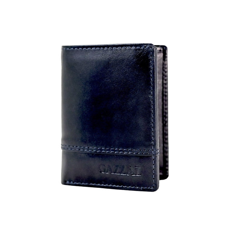 LEATHER WALLET BLUE