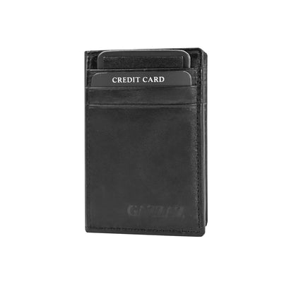 LEATHER WALLET BLACK