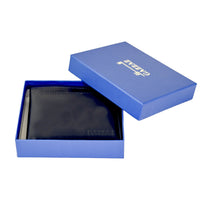 LEATHER WALLET BLUE