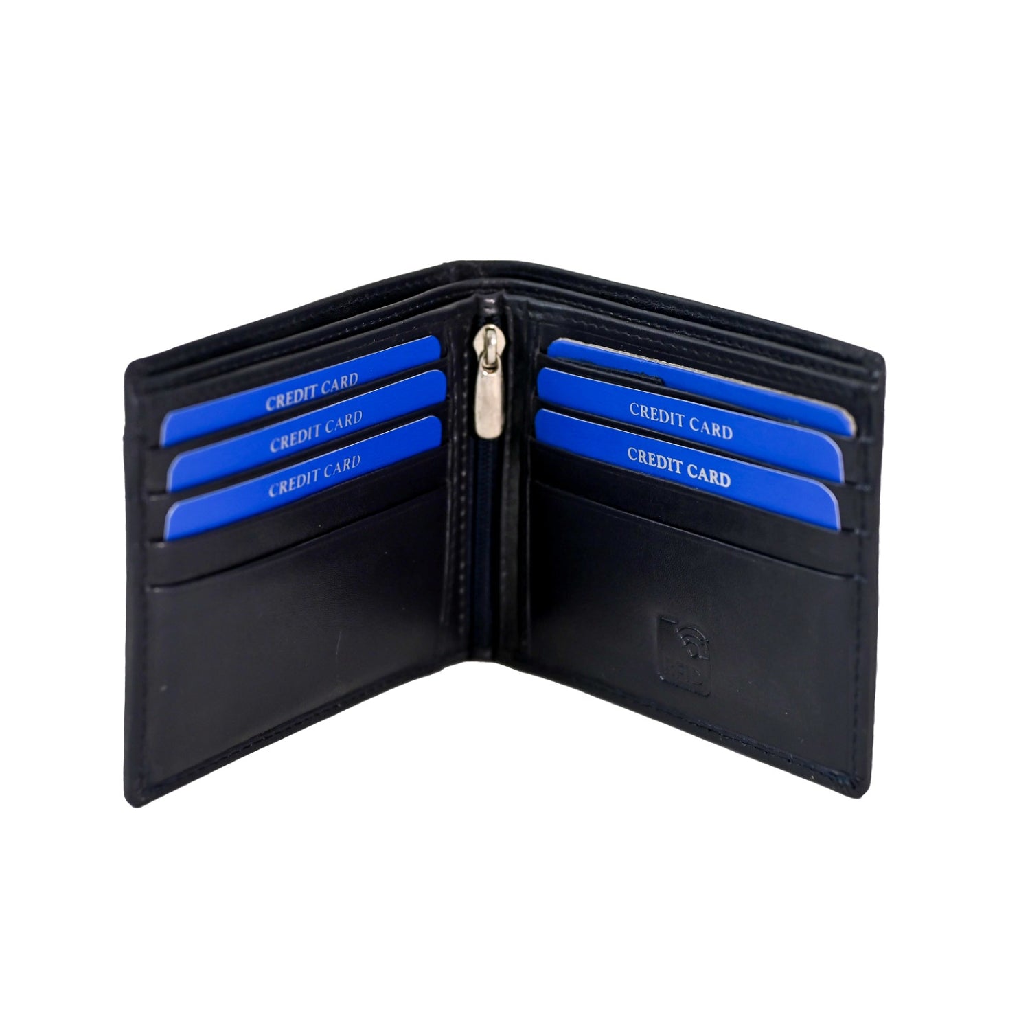 LEATHER WALLET BLUE