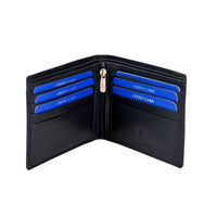 LEATHER WALLET BLUE