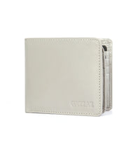 محفظه رجالي قزاز رمادى جلد طبيعى