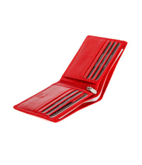 محفظه رجالي قزاز جلد طبيعى احمر